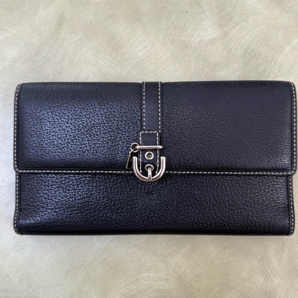 Coach Black Leather wallet - Picture 2 of 11